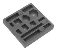 GARIOUANS Stampo per Fusione in Grafite a 11 Fori, Lingottiera in Grafite Resistente alle Alte Temperature, Stampo per Fusione Metalli Conduttività Termica per Gioielli e Artigianato