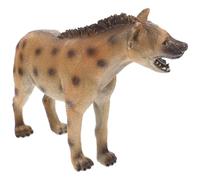 GARIOUANS Statua di Iena in Plastica Realistica Giocattolo di Simulazione di Animali Selvatici per Decorazione da Tavolo Educativa per Ambienti Domestici e Spazi Esterni in Miniatura