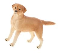 GARIOUANS Statuetta Cane Labrador Realistica in Materiale Sicuro Giocattolo Educativo per Dettagli Autentici Decorazione Figurine Animali da Fattoria per Sviluppo Cognitivo