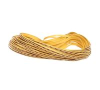 GARIOUANS Striscia in Rattan Sintetico Piatto PE per Riparazione Mobili Tavolo Sedia e Cesti Fai da Te Resistente e Facile da Pulire per Artigianato Decorativo