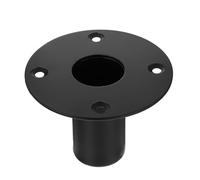 GARIOUANS Supporto per Altoparlante in Ferro da 107Mm X 80Mm Base Stabile per Cabinet Staffa per Asta Montaggio per Altoparlanti da Palco e Home Theater Installazione Semplice e