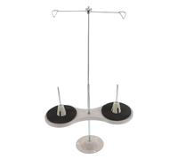 GARIOUANS Supporto per Bobina Filo da Cucito in Metallo Porta Spoletta Forma per Ricamo Organizer per Macchine da Cucire Domestiche con Base Stabile