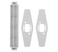 GARIOUANS Supporto per Rotolo di Etichette in Plastica per Stampante Termica, Rullo Guida Carta Resistente per Codici a Barre, Albero Portacarta Multifunzione per Ufficio Professionale