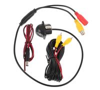 GARIOUANS Telecamera Retromarcia Auto Visione Notturna Ccd Compatibile Pal Ntsc Kit Parking Camera Posteriore Design Compatto e Installazione Te Angolo Grandangolare per Parcheggio