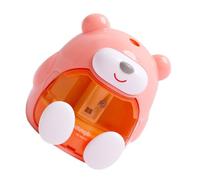 GARIOUANS Temperamatite Elettrico Cartoon per Temperino Automatico Batteria Design Sicuro e Robusto da Colore Casuale per Scuola e Ufficio Colore Casuale