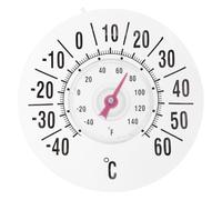 GARIOUANS Termometro da Finestra Analogico con Ventosa Potente Termometro per Interni ed Esterni ad Alta Precisione per Casa e Cameretta Ragazzo Ragazza Lettura Chiara Temperatura Locale