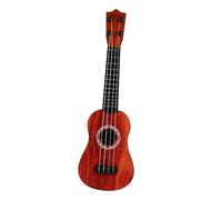 GARIOUANS Ukulele per Plastica con Finitura Effetto Legno per Principianti con Corde Ricambio Metodo e Plettro Strumento Musicale Educativo per Ragazzi