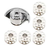 GARIOUANS Vuota per Macchina da Cucire Ricambio per Cucito Custodia per Avvolgitori Domestiche (Uno Avvolgitore + Uno Guscio + Cinque Inserti)