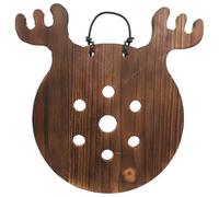 GARIOUANS Wooden Planter Board For Vertical Gardening Hanging Fern Wall Mount For Climbing Plants And Succulents Indoor Display