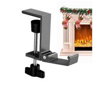 Garland Hanger - Christmas Stocking Holders, Fireplace Garland Stocking Hooks, Adjustable No Drill Hooks | Stockings Hanger For Indoor Fireplace Mantle Living Room Bedroom Entryway Winter Party