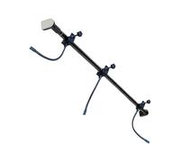 Garland Holder - Tie di tensione | Decorazione di Halloween per esterni Pizer regolabile, supporto decorativo per feste in metallo per corda corona, divisorio a secco leggero, Natale, Halloween