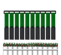 Garland Ties - 10 pezzi regolabili (30 cm) Wreath Straps Garden Strap, Cable Straps, Greenery Hanging Strap | (versatile) Plant Tie for Outdoor Garden Doorway Stairs Wreat