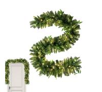 Garland With Lights | Pine Garland Artificial Christmas Garlands | Battery