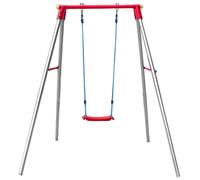 Garlando Altalena CANDY 1 PLUS da giardino per bambini ragazzi un seggiolino Blu
