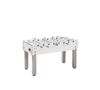 CalcioBalilla x interno G-500 PURE WHITE con aste rientranti G500BIRCVL