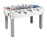 G500 weatherproof da esterno new 2019 bianco calciobalilla aste rientranti garlando in omaggio 50 palline + copertina + piedini