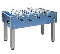 Garlando Calcio Balilla G-500 Weatherproof Con Aste Rientranti Blu
