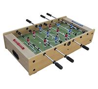 Garlando F-MINI 2 IN 1 Calciobalilla e hockey da tavolo in un solo prodotto; aste telescopiche comprese nella dotazione. Salvaspazio