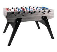 Garlando g2000 rovere grigio calciobalilla aste uscenti piano gioco vetro + 50 palline in omaggio biliardini in offerta in vendita su timesport24