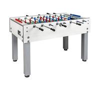 G500 weatherproof da esterno new 2019 bianco calciobalilla aste uscenti garlando in omaggio 50 palline + copertina + piedini