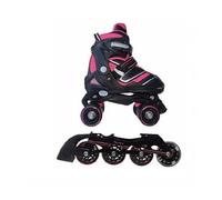 Garlando Reverse Pattini a Rotelle e in Linea Rollerblade 2 in 1 Colore Fucsia Taglia S 30/34