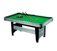 Garlando Tavolo da biliardo Chicago 5 rovere grigio Con Piano Di Gioco In Mdf Gr
