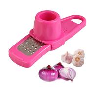 Garlic Crush Garlic Press Garlic Chopper Mincer Garlic Grinder Grater Cutter Ginger Masher Onion Press Ginger Squeezers Home & Kitchen Cooking Gadgets 2023 (Pink)