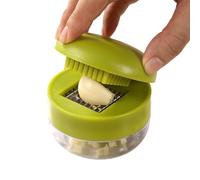 Garlic Crusher, Easy Garlic dimagrante Tool, 5 pollici multifunzione Kitchen Gadget with Strong Grip, Durable Stainless Steel Press with Cofortable Handle, Vegetable Ginger Crusher for Cooking