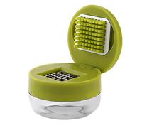 Garlic Crusher | Strumento facile da macinare | Gadget da cucina multifunzione per lo vegetabile, professionale in acciaio Rocker manuale per peeling a mano
