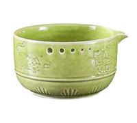 Garlic Grater Bowl - Ceramic, Ginger Grating Bowl, Manual Kitchen Tool