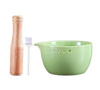 Garlic Grater Bowl | Kitchen Food Grinder Tool, Garlic Grinding Bowl For Food Prep Chocolate Cheese Potato Citrus Sauces Camping Dormitory Home Daily Meal Women Men Use, Handy Piece
