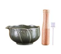 Garlic Grater Bowl - Utensile da cucina manuale, durevole ginger and garlic grating bowl | Multifunctional prep tool for chopping, grating, and crushing for home cooks cooking enthusiasts women daily