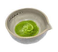 Garlic Grater Dish - Kitchen Tool for Minced Garlic Ginger | Ceramic Plate with Textured, Ergonomic Design, Easy Cleaning, Handheld Grater for Cooking and Food Prep 2.76x2.76 in