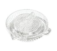 Garlic Grater Plate - Handheld Food Grinder | Rotating Shredding Cap