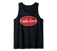 Garlic Knots Italian Food Lover Varsity Design Canotta