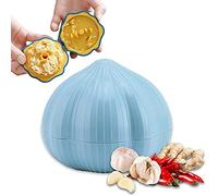 Garlic Press, Garlic Crusher, Garlic Chopper, Garlic Grinder, Manual Rotary Grinding and Churning Garlic/Chili/Ginger, Easy to Clean Kitchen Garlic Crush Grinder