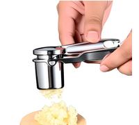 Garlic Press - Garlic Mincer Press Zinc Alloy,Crusher Ergonomic Handle Kitchen Gadgets for Ginger Smashing Cooking Home Apartment BBQ Picnic Restaurant Camping