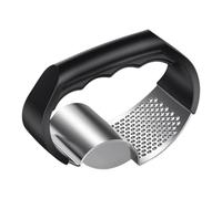 Garlic Press Rocker - Stainless Steel Garlic Press, Portable Manual High Performance Garlics Mincer | For Ginger Scallion Home Apartment Dorm Restaurant Camping Picnic Bbq Meal Prep