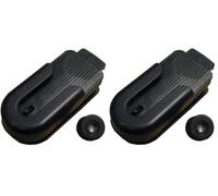 Garmin 010-10380-00 Clip da cintura per Geko 101, Geko 201 e Geko 301 - Nero (Confezione da 2)
