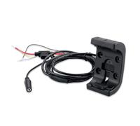 Garmin Staffa fissaggio manubrio/tubolare con cavo alimentazione/dati Nero
