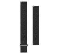 Garmin Approach S50 Cinturino di ricambio in nylon, 20 mm, nero, due misure