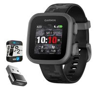 Garmin Bounce 010-02448-00 - Smartwatch bidirezionale per bambini con messaggio vocale e testo, colore: nero mimetico 010-02448-00 | Modello partner ufficiale USA | Pacchetto con 2 anni di protezione
