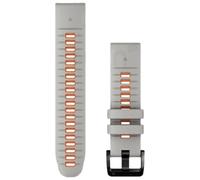 Garmin - Bracciale di ricambio - Bracelet QuickFit 22mm Silicone Gris / Orange - Grigio
