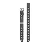 Garmin Bracciale unisex per adulti, 010-13113-00, QUICKFIT grigio ardesia, 126-360 mm, Dark Slate, 126-360 mm, silicone