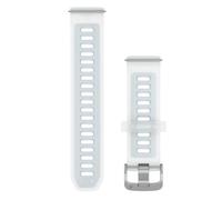 Garmin Quick Release 20 Mm Silicone Strap Argento Translucent Whitestone / Cloud Blue