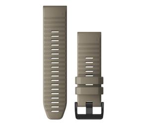 Garmin - Cinghia di ricambio Quickfit - Bracelet Quickfit 26 silicone grès foncé in Silicone - Beige