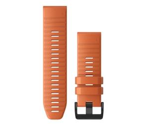 Garmin - Cinghia di ricambio Quickfit - Bracelet Quickfit 26 silicone orange in Silicone - Arancione