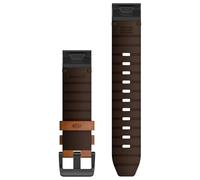 Garmin Quickfit 22 Mm Leather Strap Marrone Brown