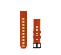 Garmin Cinturino 22mm, Quick Release, Silicone, Autumn/Spark Orange | Sostituzione del cinturino semplice e veloce, Vestibilità sicura e affidabile, Comfort per l'utilizzo quotidiano
