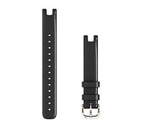 Garmin Cinturino Accessorio per Smartwatch Lily GPS, Pelle Italiana Nero